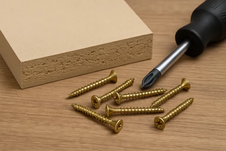 Wat is MDF en waarom speciale schroeven nodig zijn